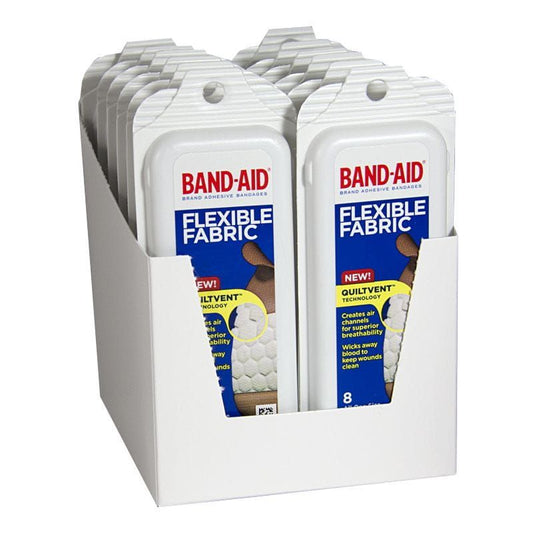 Band-Aid White Box J&J (8x12ct) | Item No.: 2496