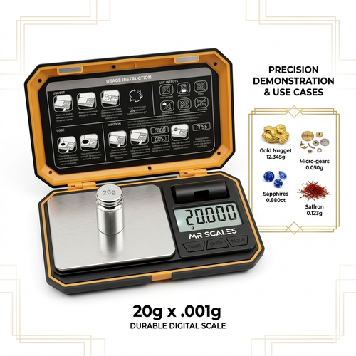 MR Scale Medium 20g (0.001g) 1ct