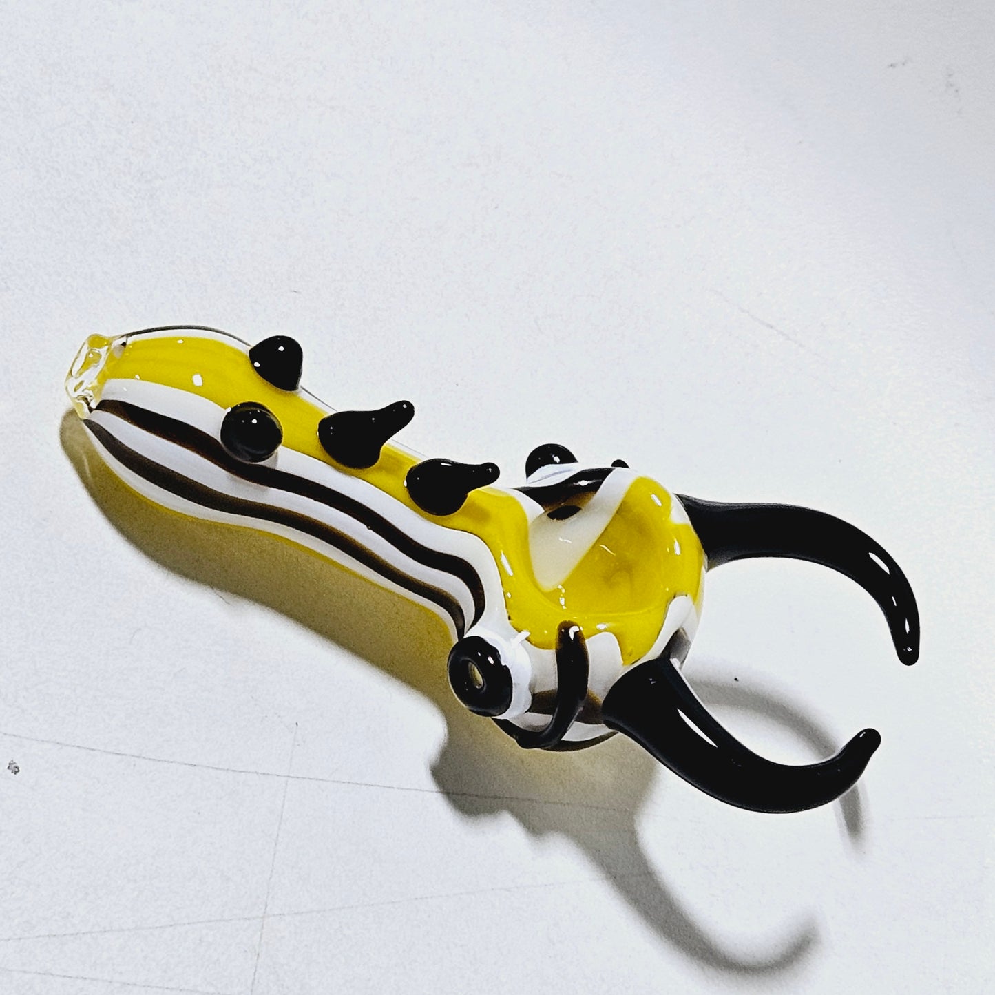 LARGE Glass PIPES Rhino Horn| Item No: 2863