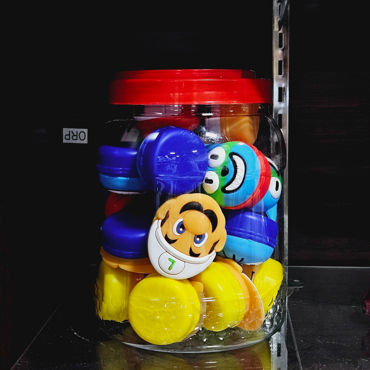 Silicon Container Cartoon 25 jar | Item no.: 1199