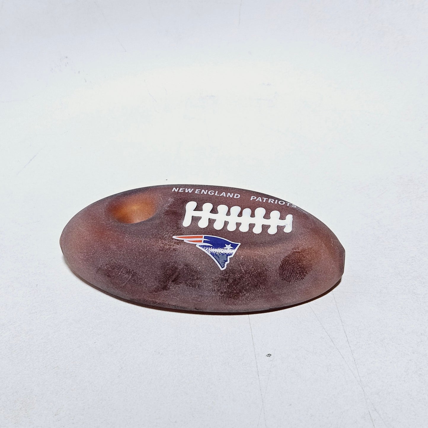 Glass pipe foot ball | Item No: 2532