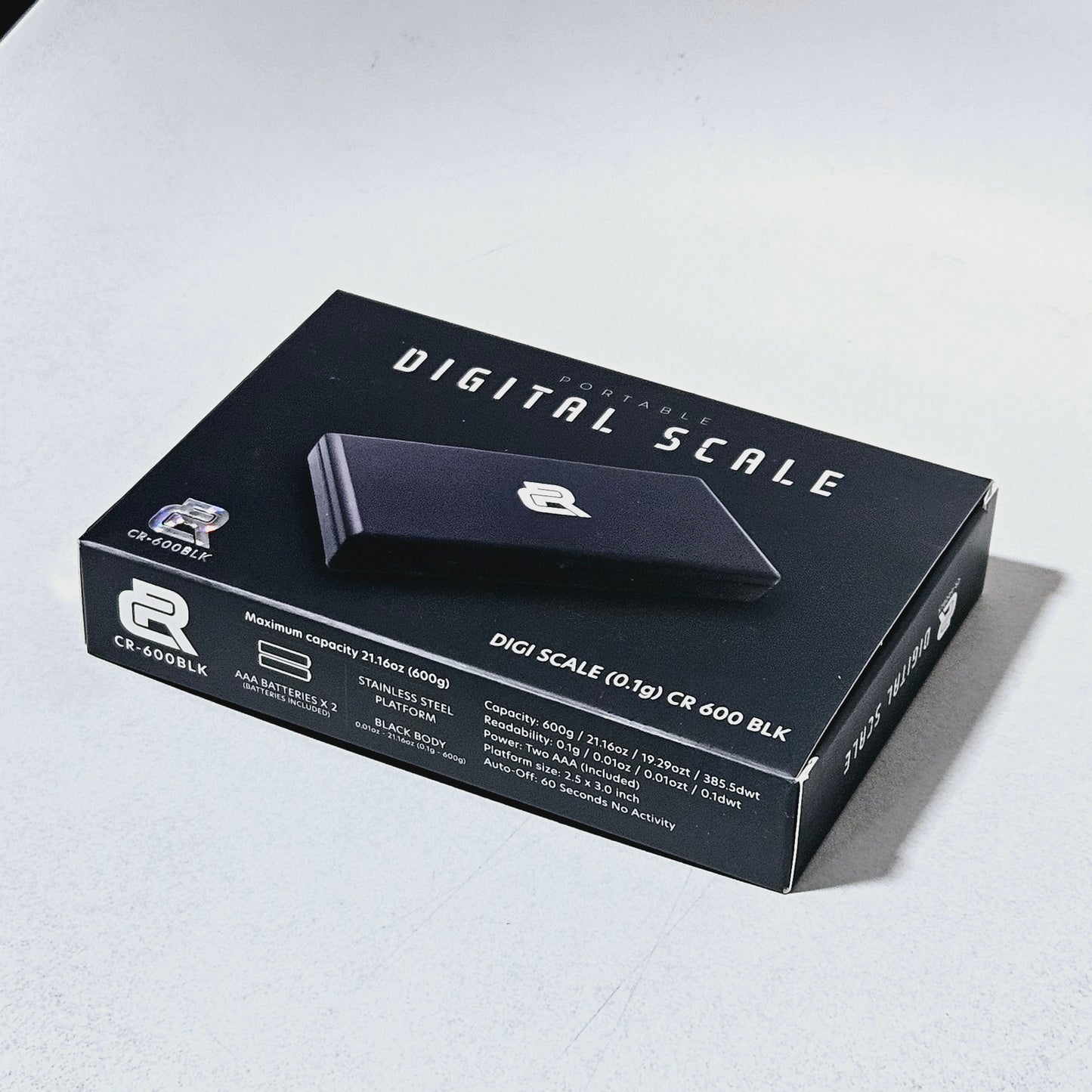 Scale CR 0.1g 600BLK Medium Black | 340