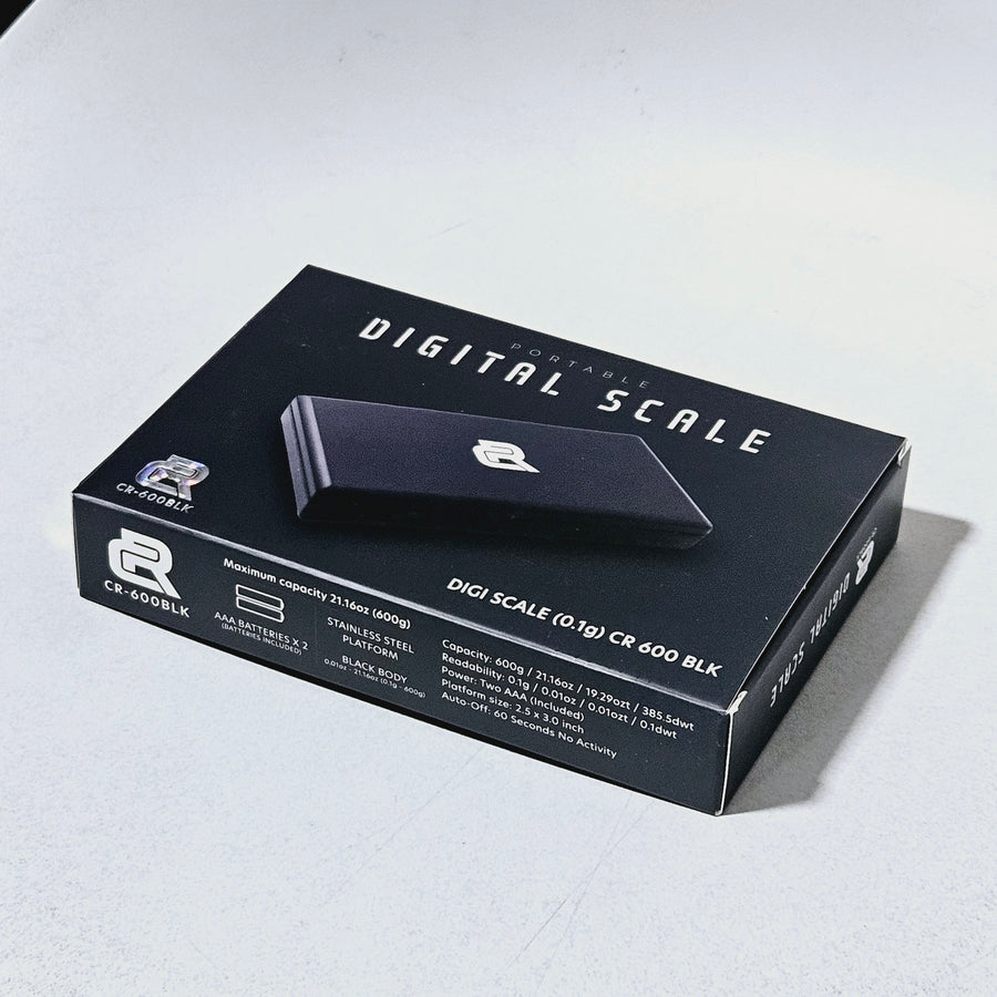 Scale CR 0.1g 600BLK Medium Black | 340
