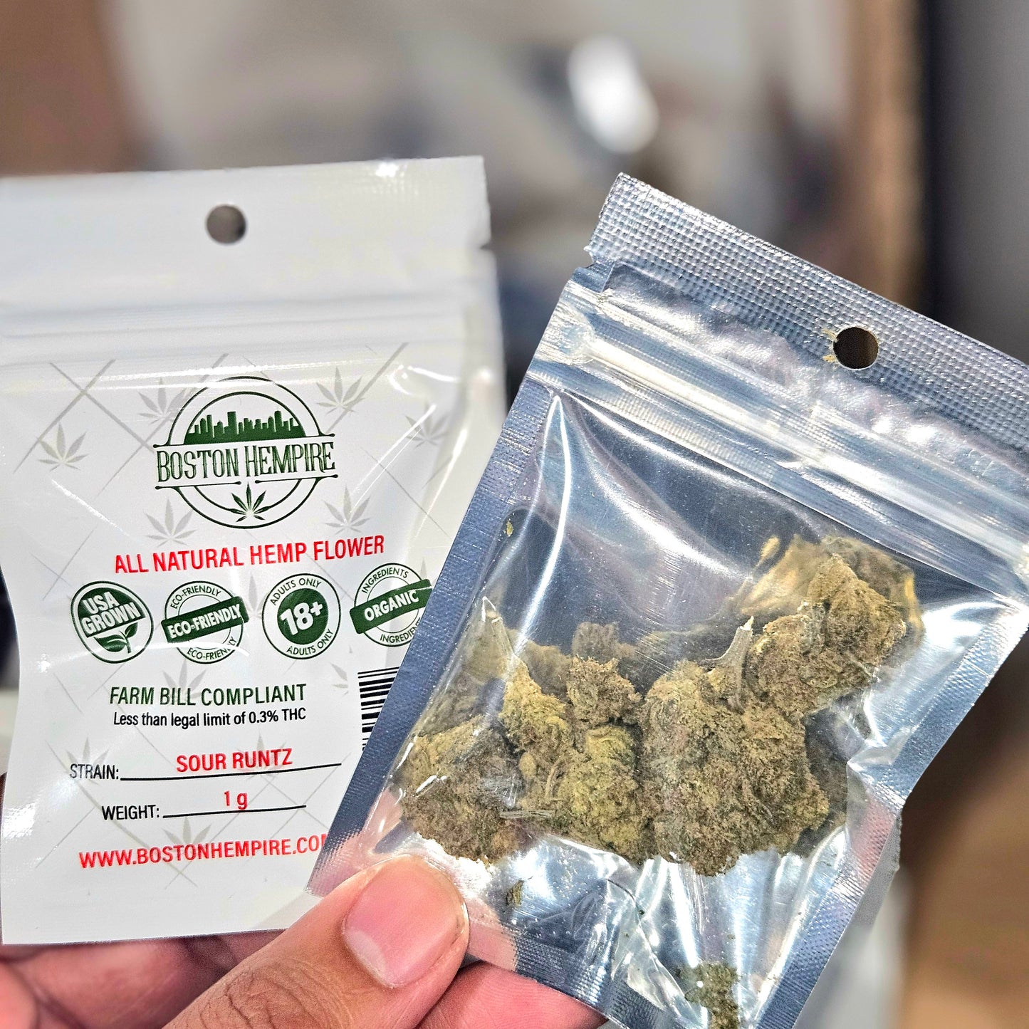 Boston Hempire Small 1g (Sour Runtz) | Item no.: 1293