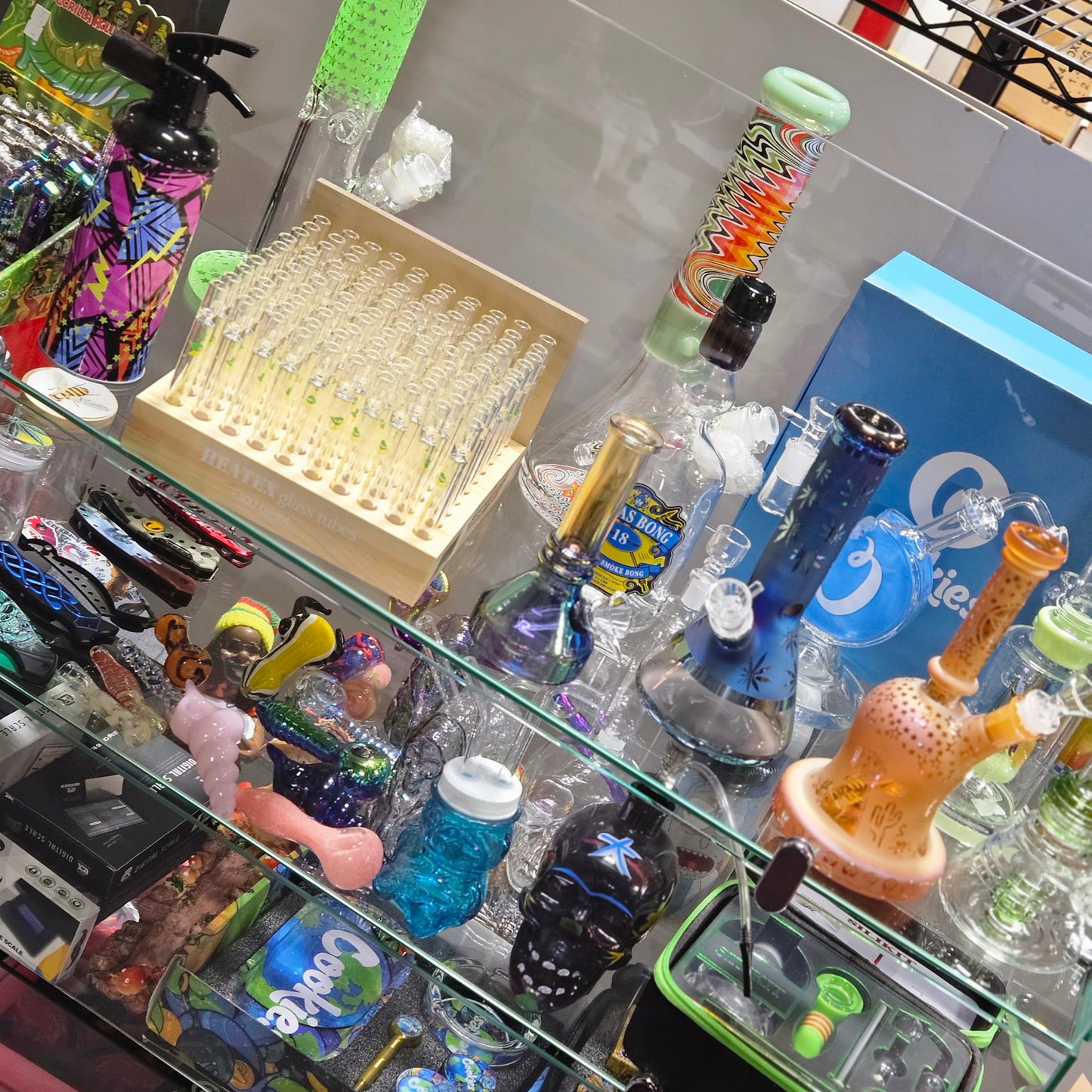 Mini Smoke Shop Display 3ft or 4ft 4 Deck