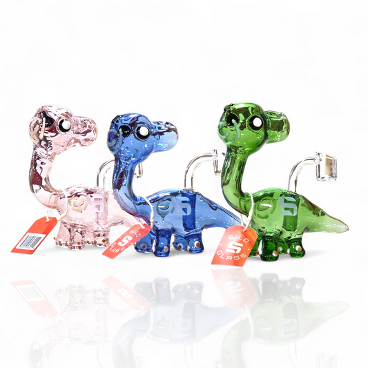 Small Glass Water Pipe 6'' | Item no.: 4001-D