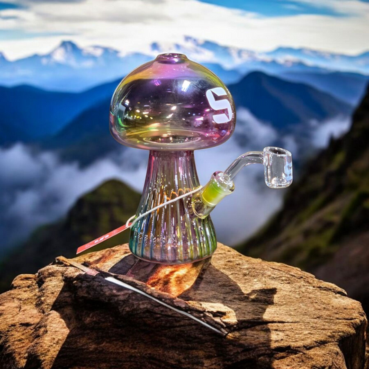Small Glass Water Pipe 6'' | Item no.: 4001-M