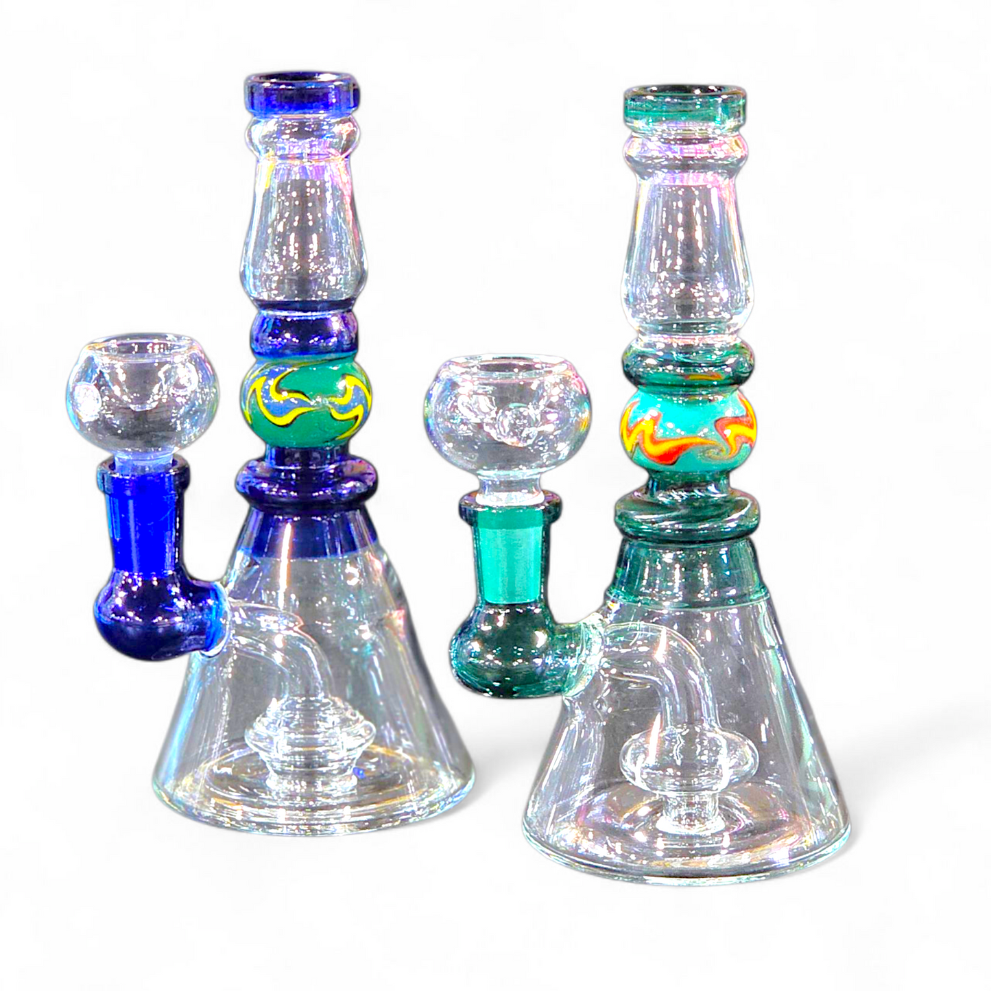Small Glass Water Pipe 6'' | Item no.: 4003