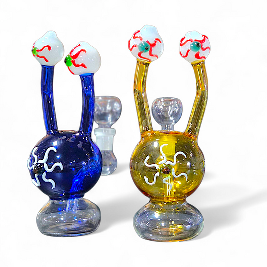 Small Glass Water Pipe 7'' | Item no.: 4003-E