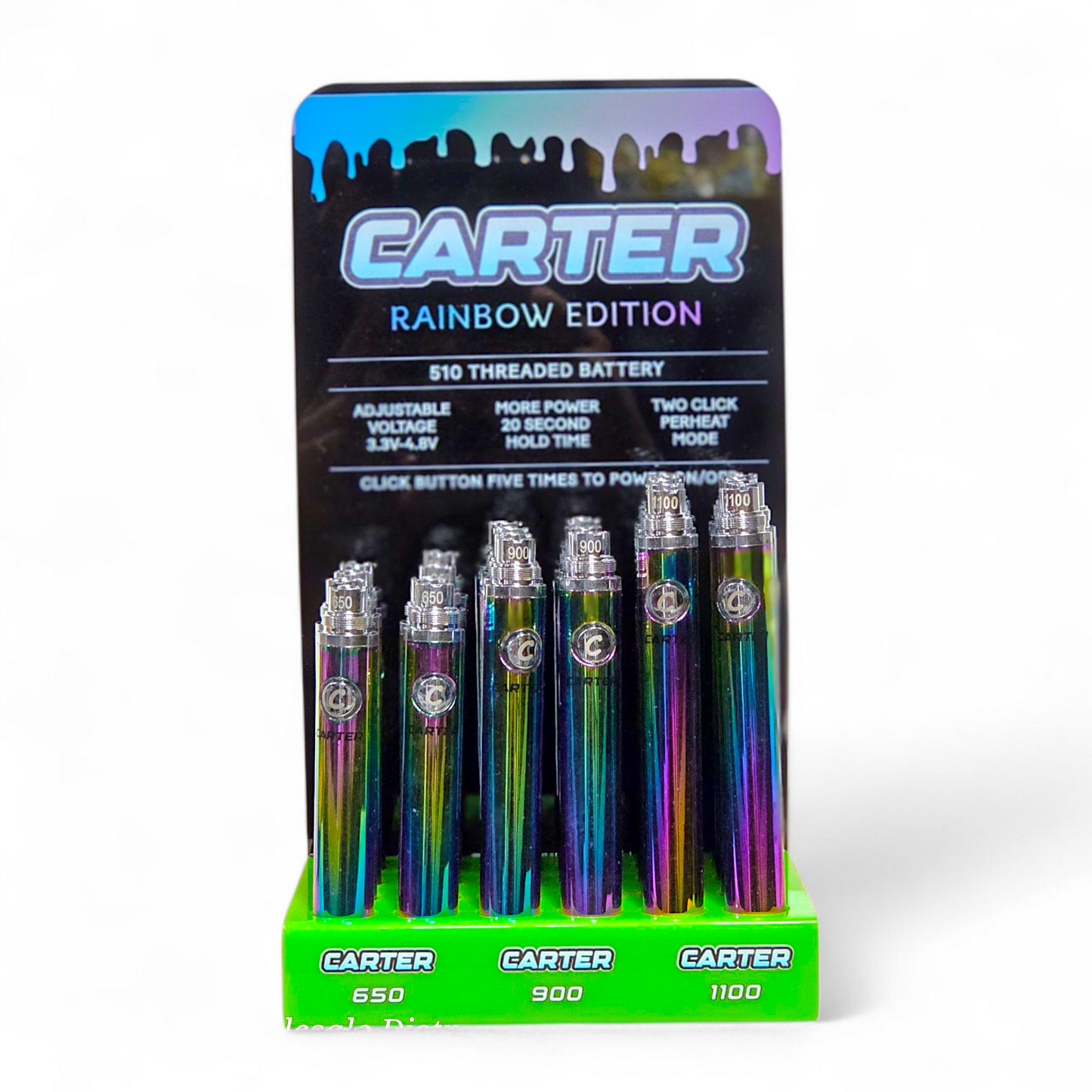 Carter 510 Threaded Battery 650-1100 24ct | Item no.: 3378