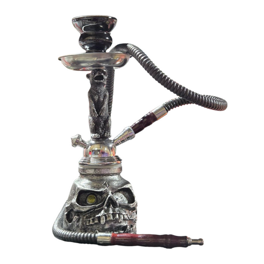 Hookah med 11" skull bear | item no.: 3117