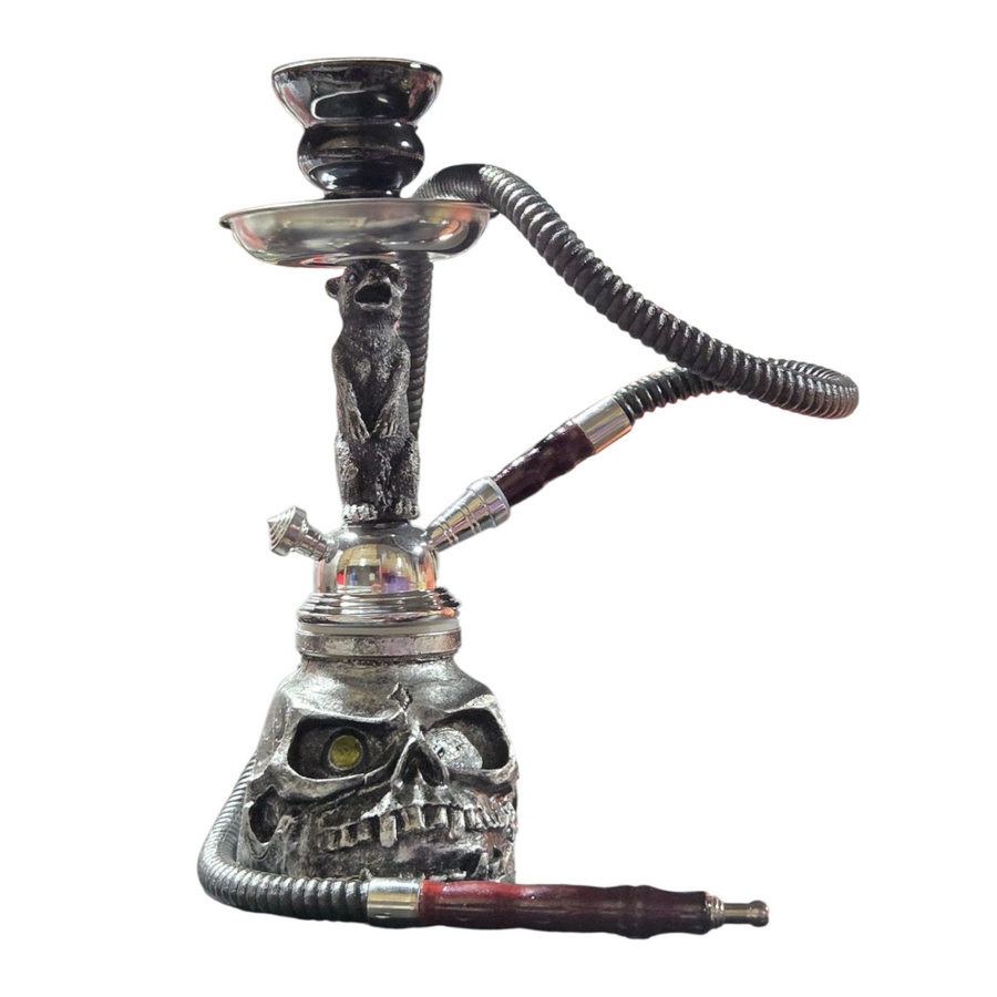 Hookah med 11" skull bear | item no.: 3117