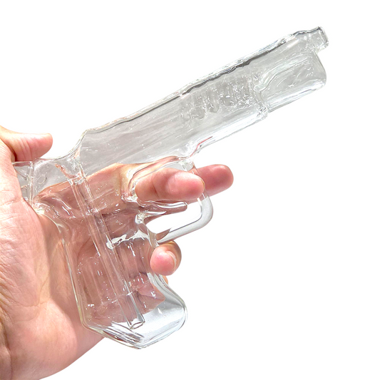 Glass Pipe Hand Size Gun | Item No.: 3227