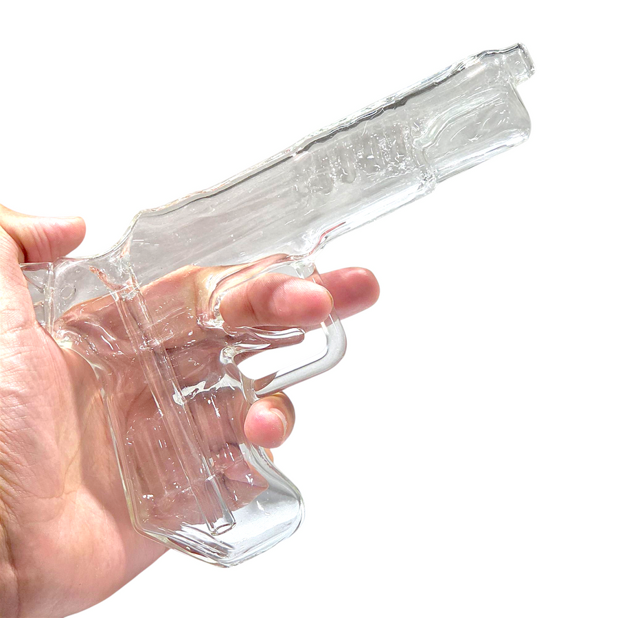 Glass Pipe Hand Size Gun | Item No.: 3227