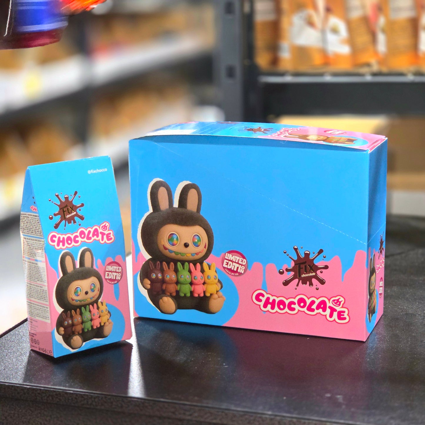 choclate limited edition labubu 1pcs. (5pcs per display)