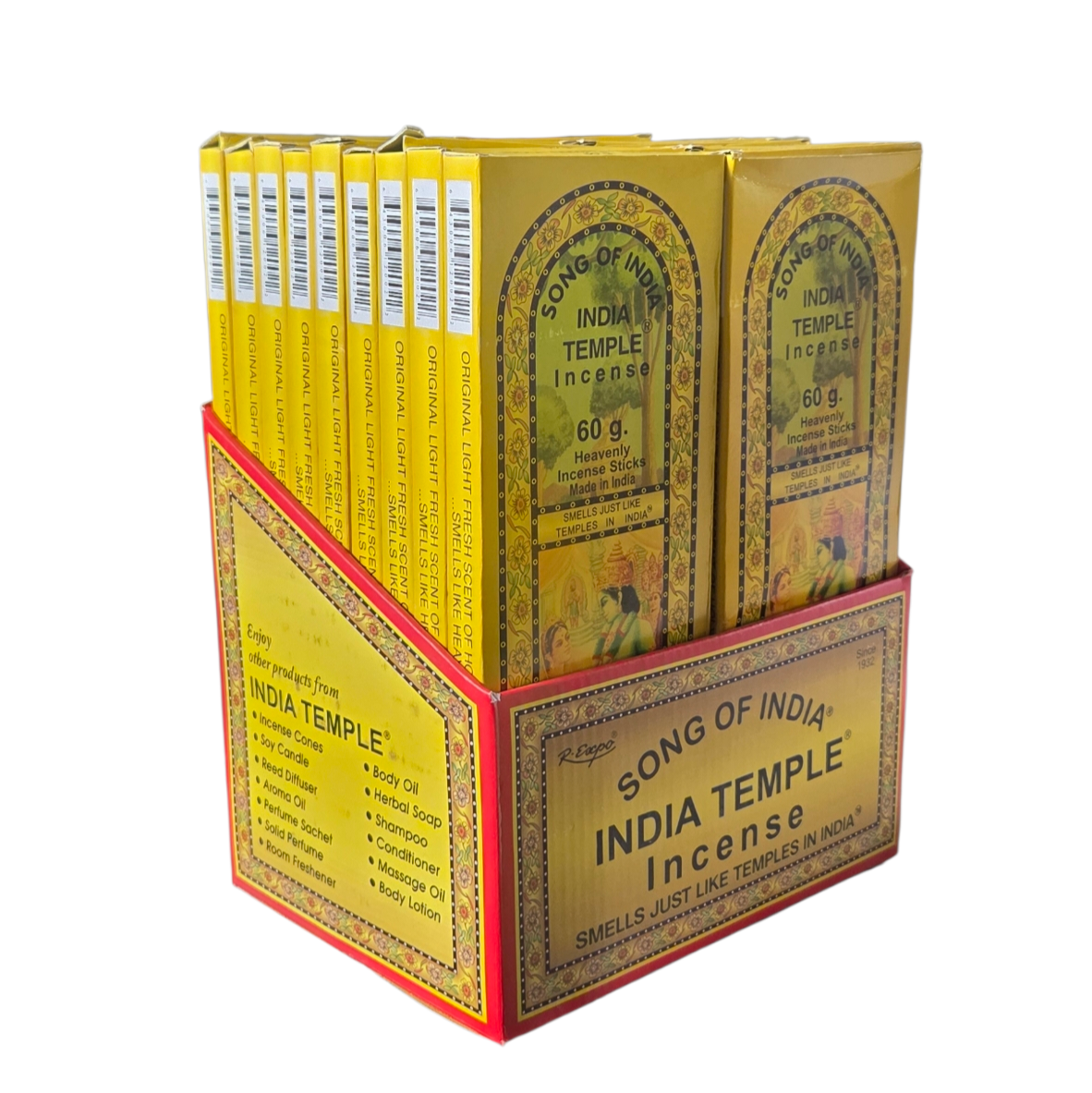 Song Of India Incense Stick 60g 18ct Display