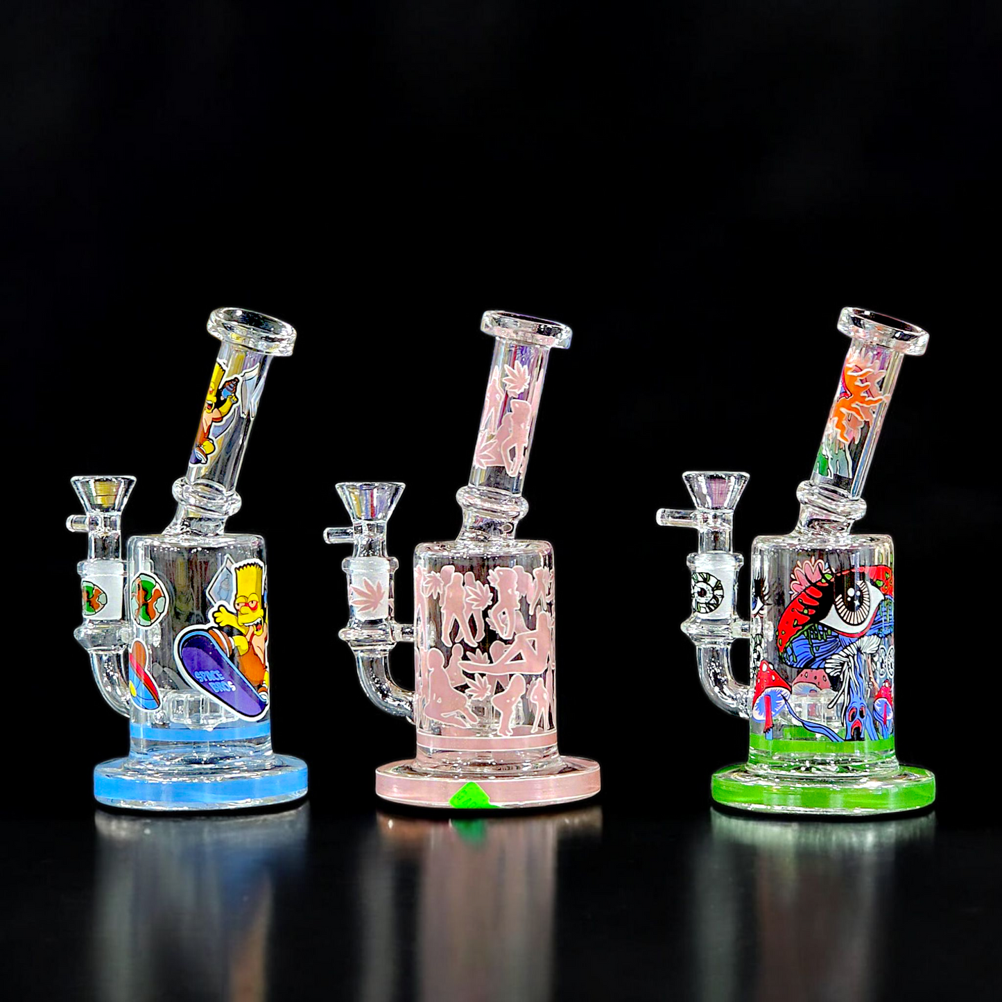 Glass Water Pipe 7'' | Item no.: 4003-H
