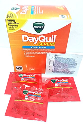 Vicks Dayquil Severe Cold&Flu 32 Pockets | Item No: 1248