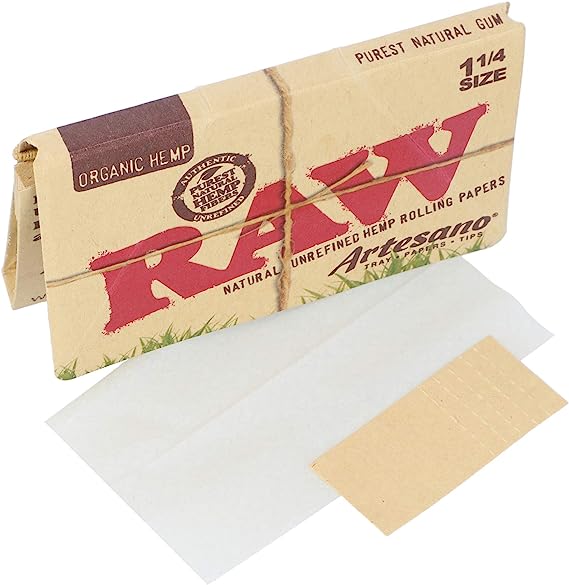 RAW Organic Artesano 1¼ Size Rolling Papers | Item No: 1615