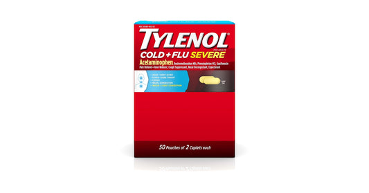 Tylenol Sever Sinus Cold and Flue 2 Caplets 20 ct Box| Item No: N/A