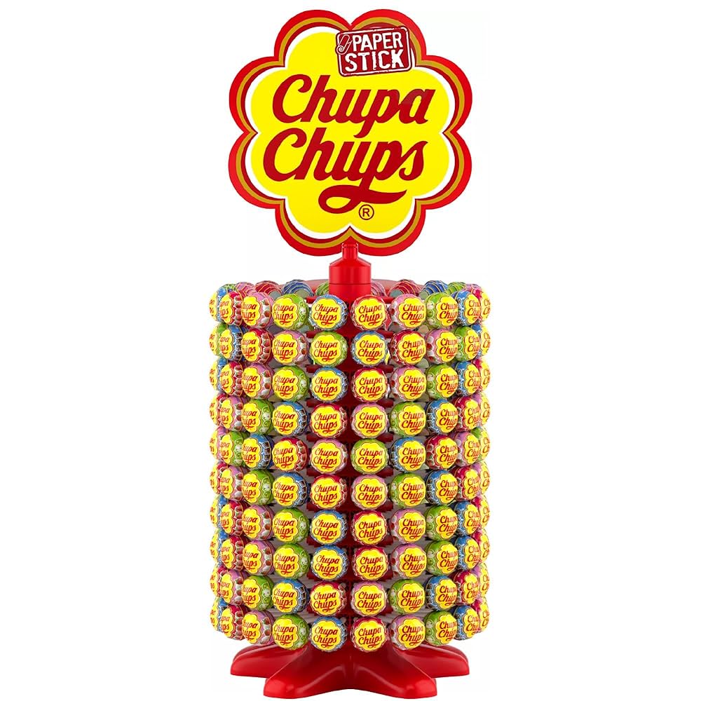 CHUPA CHUPS LOLLIPOP 6 X 200 CT/0.42 OZ (12 GR