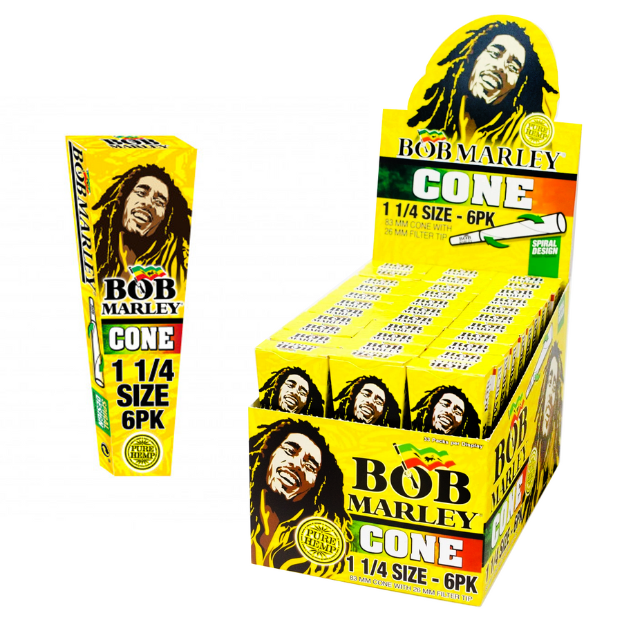 Bob Marley Cone (6pk) 1/4 32 par Box | Item no.: