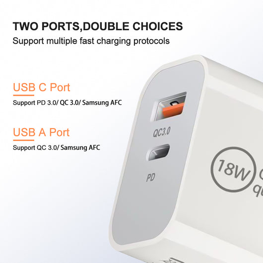 Home Charger 20W Fast Green Connection Charger Adapter | Item no.: 3267