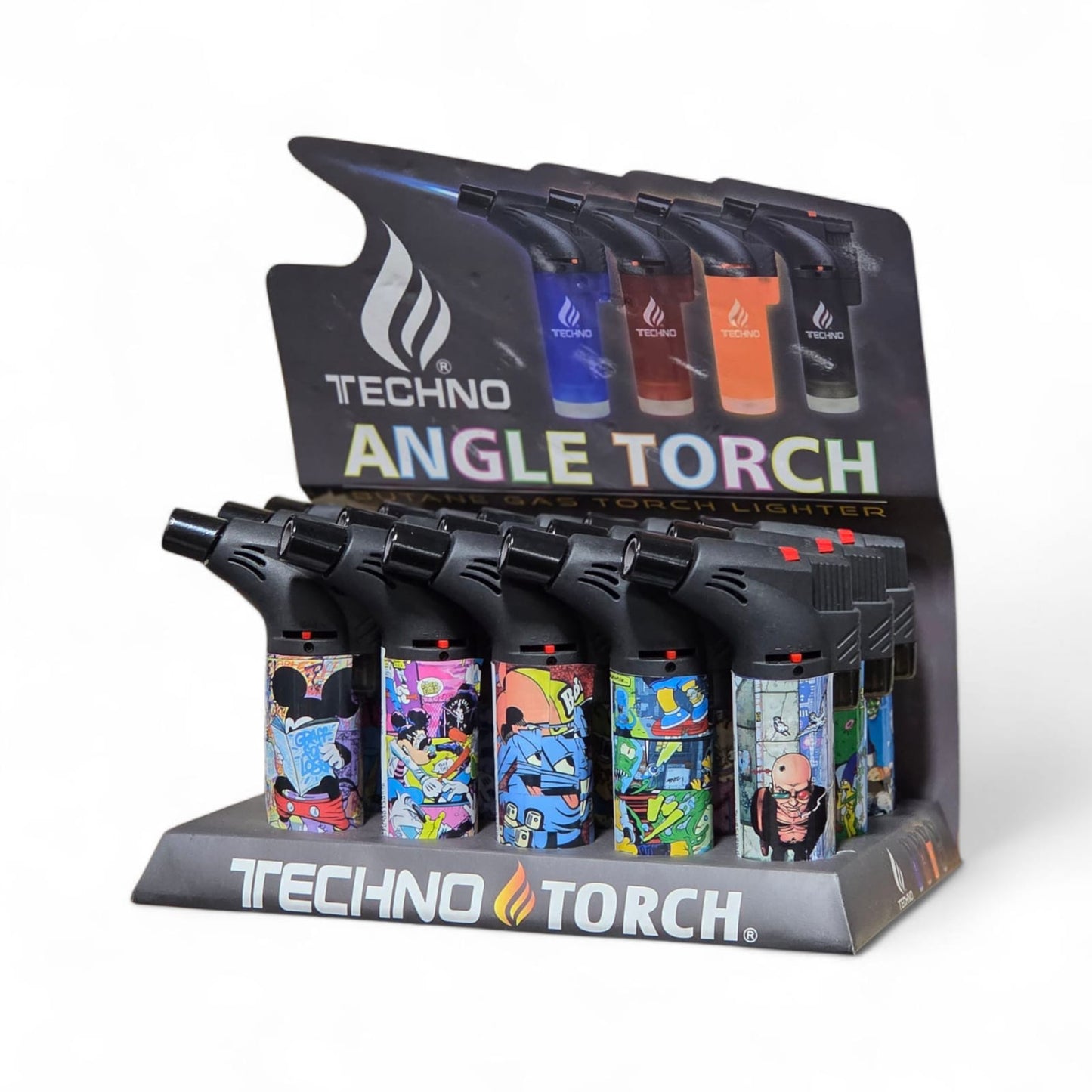 TECHNO TORCH ANGLE DISPLAY - 15CT | Item no.: Kpop