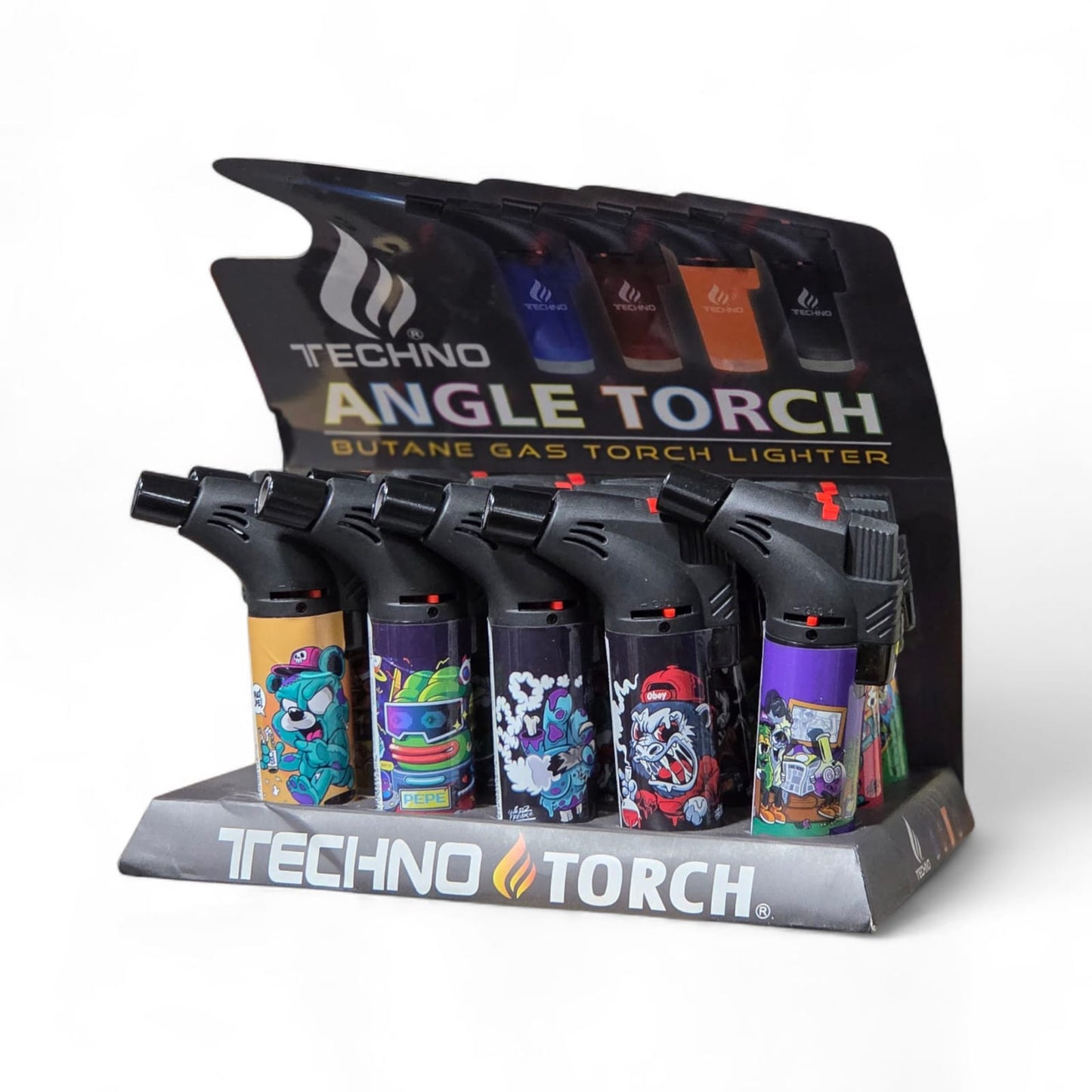 TECHNO TORCH ANGLE DISPLAY - 15CT | Item no.: Kpop