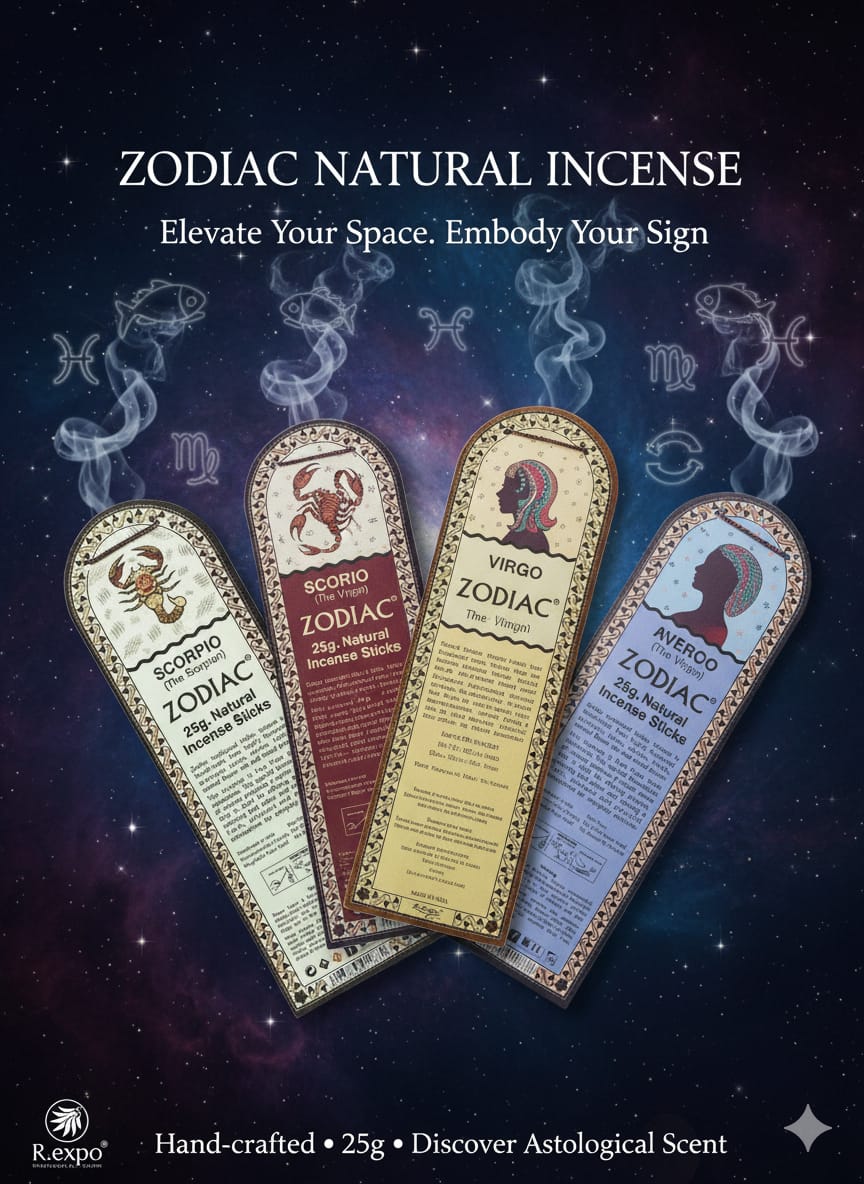 Zodiac Incense Stick 25g (30x144ct) Display