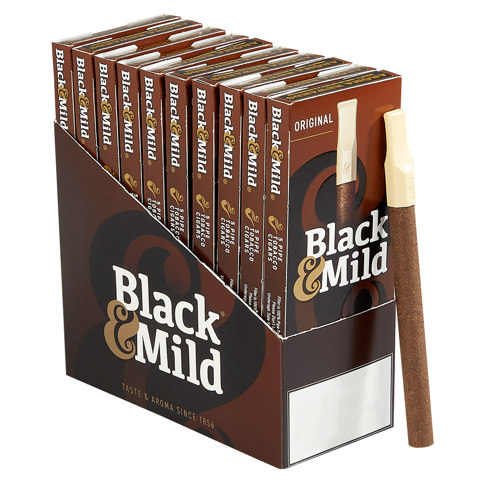 Black & Mild (Pack) 5pk 10ct par box| Item no.: 0050