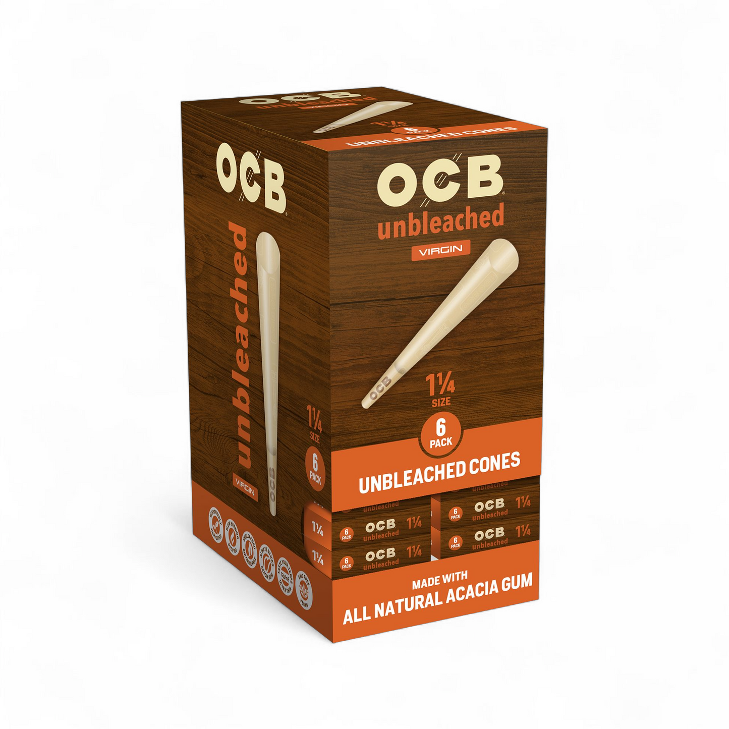 OCB Virgin Cone 1/4 1/32ct | Item no.:1229