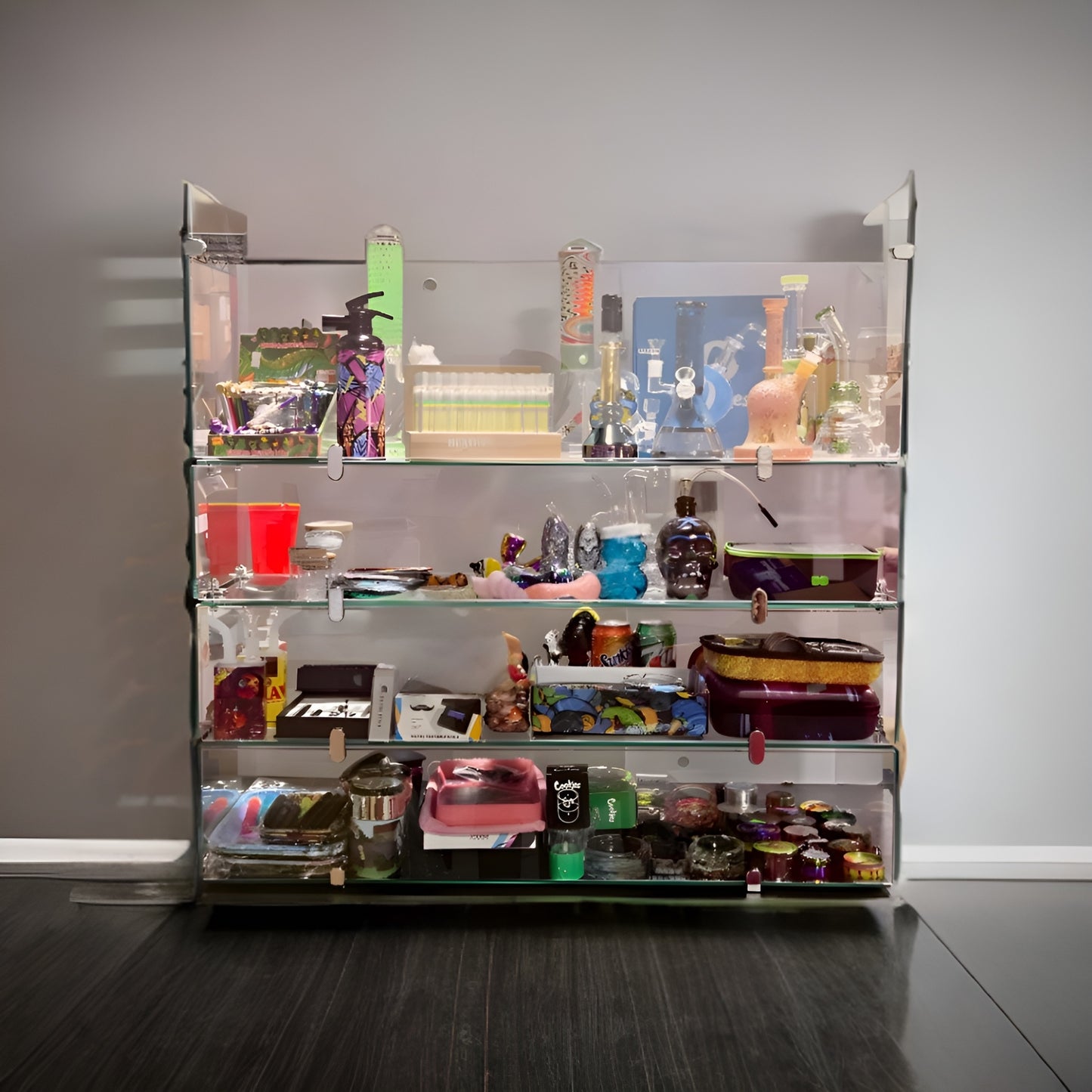 Mini Smoke Shop Display 3ft or 4ft 4 Deck