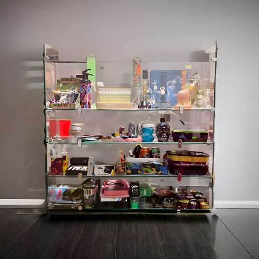 Mini Smoke Shop Display 3ft or 4ft 4 Deck