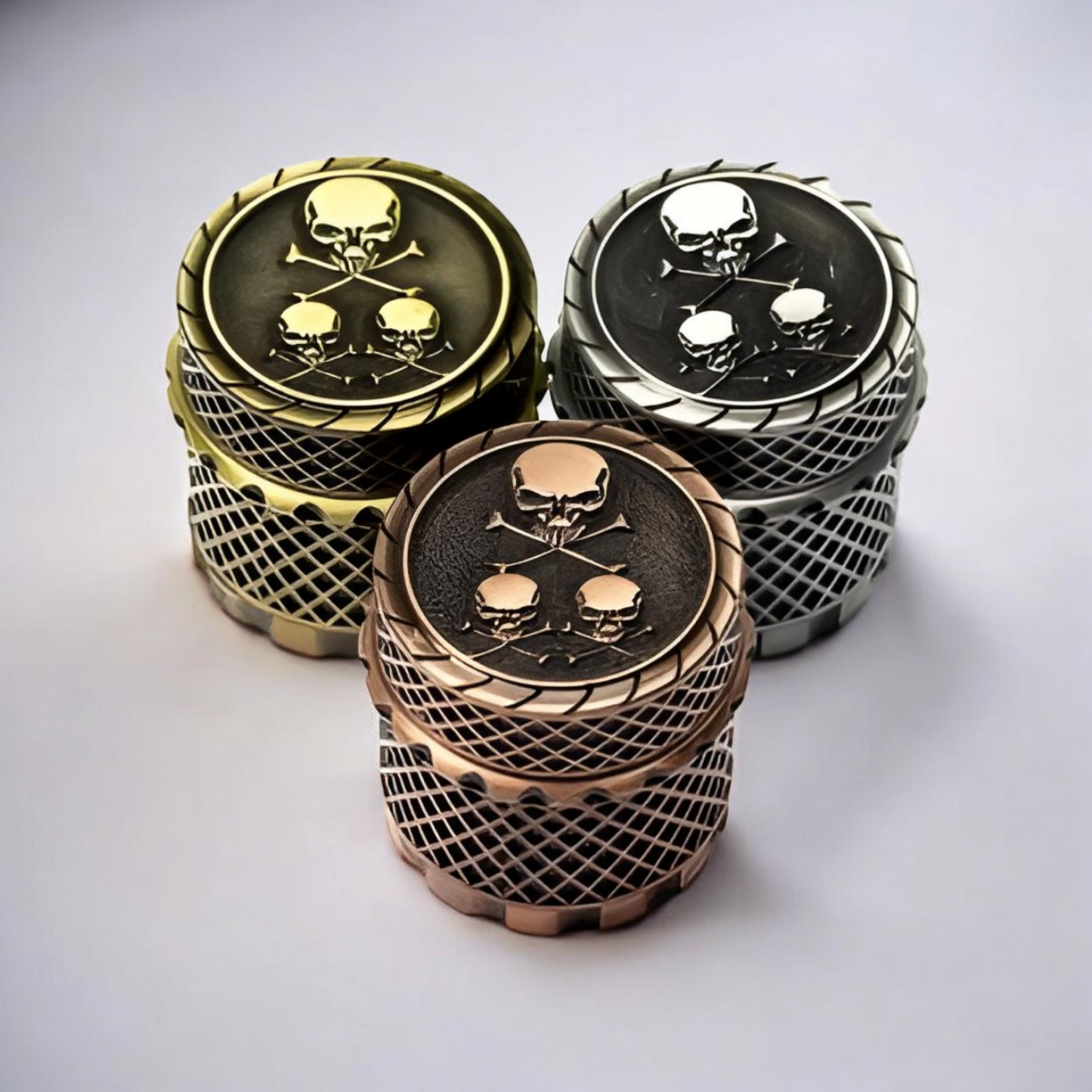 Grinder Medium Skull Design | Item no.: 2852