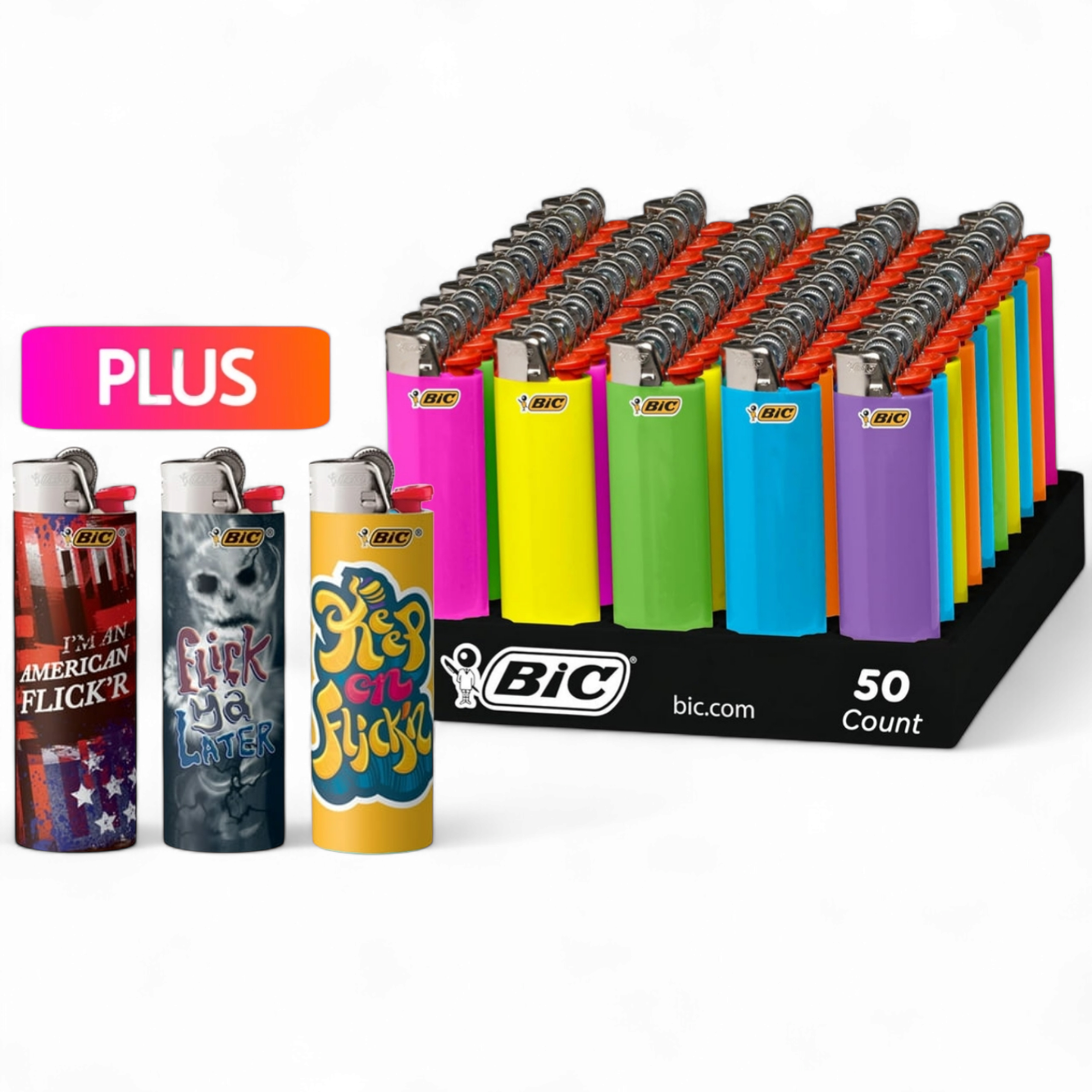 Bic Lighter Regular 50+3 Value (53 ct.) | Item no. 5