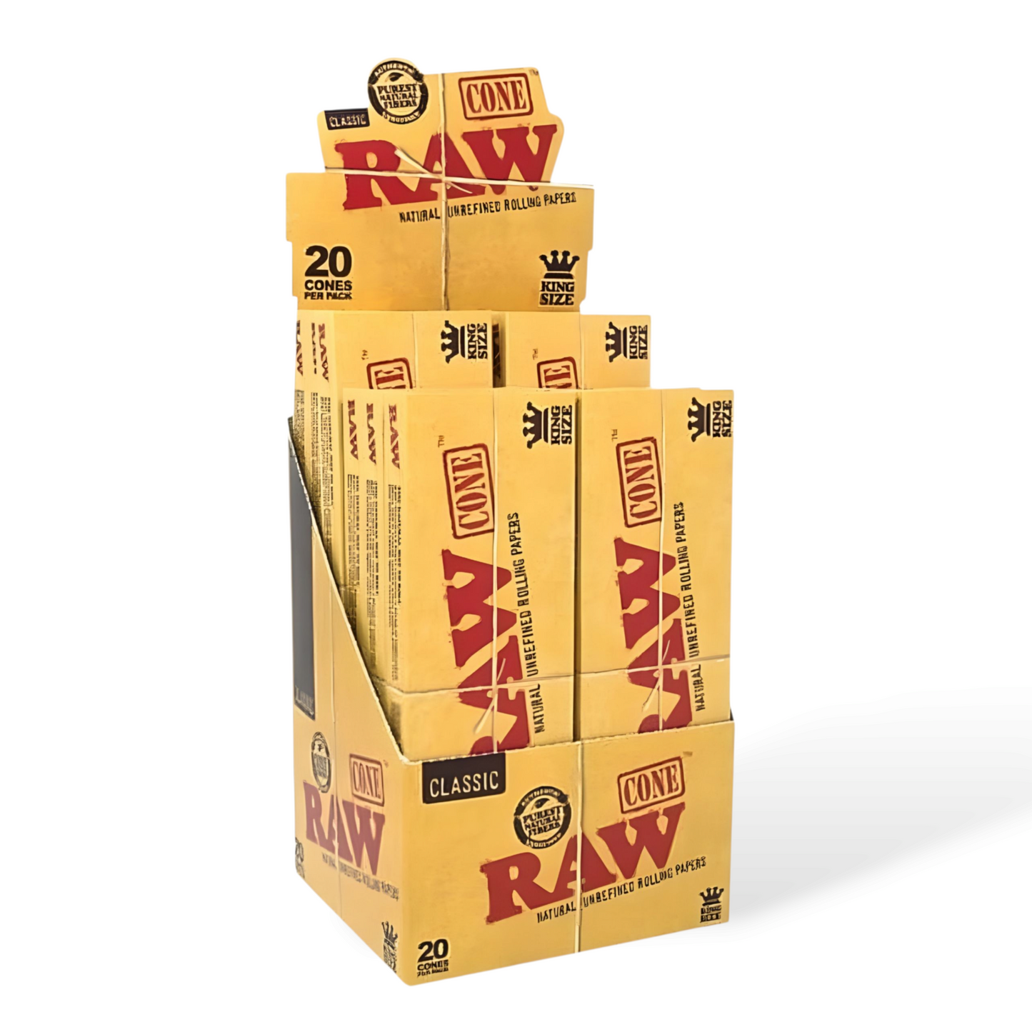Raw 20 Cones King Size # 3341