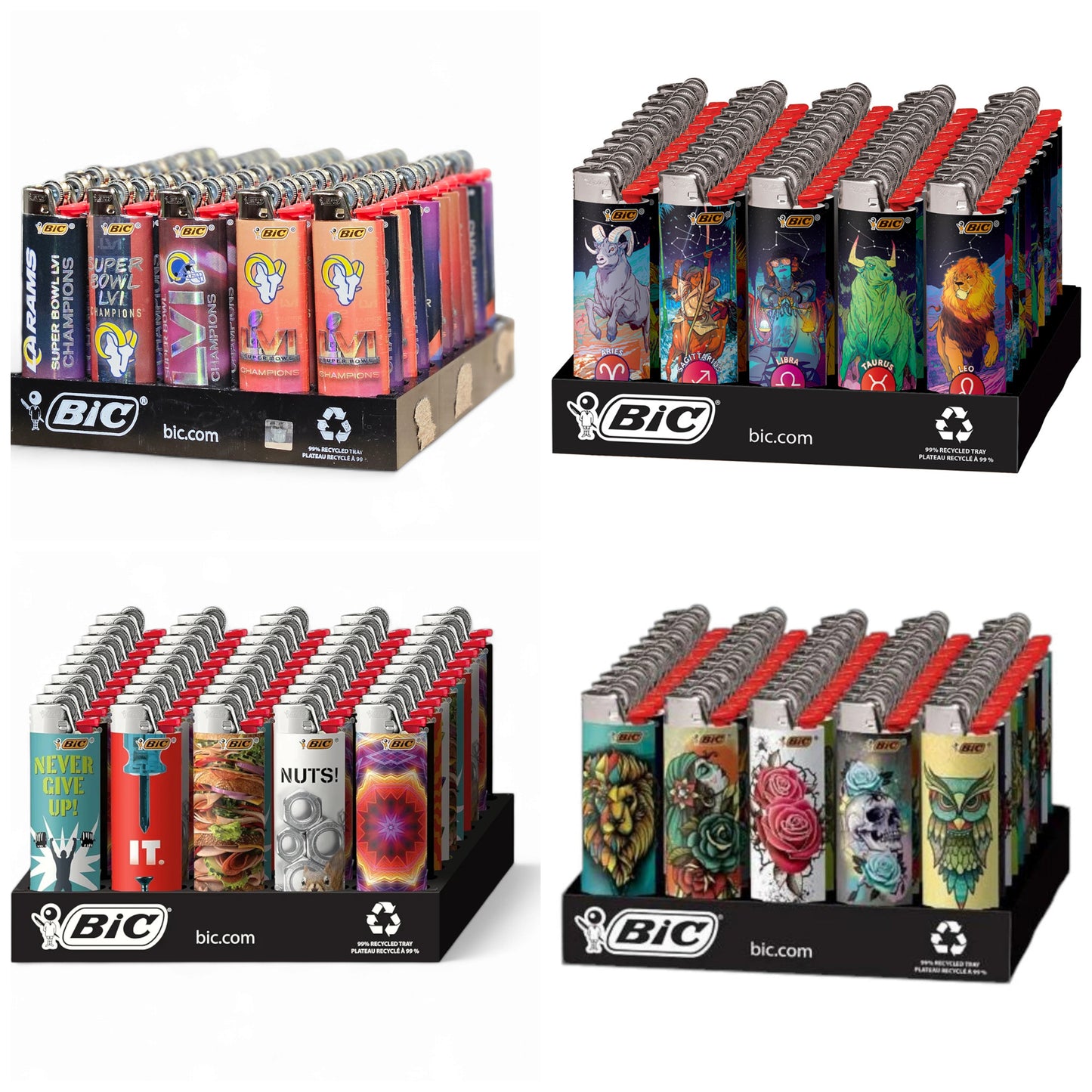 Bic Lighter Designer 50 ct. pack | Item no.: