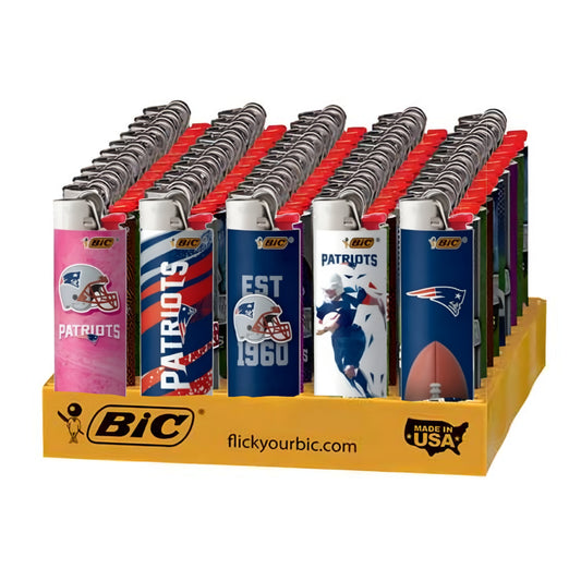 Bic Lighter Patriots Special Edition 50 ct. | Assorted 50 pack | Item no.: 8