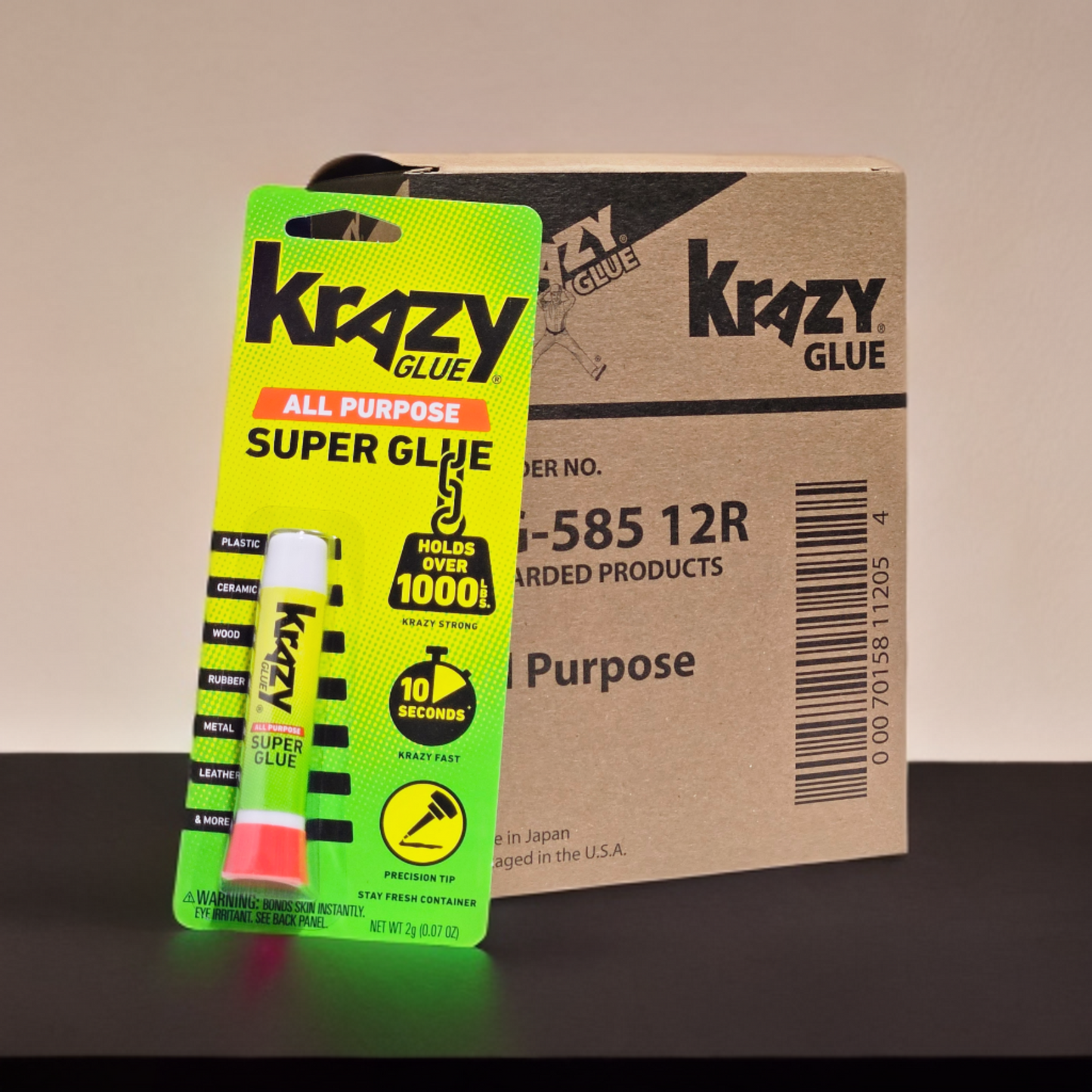 Krazy Glue 12ct | Item no.: 116