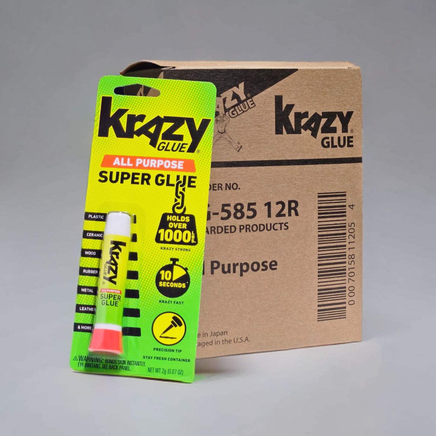 Krazy Glue 12ct | Item no.: 116