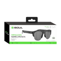 iSOUL Wireless Bluetooth Audio Sunglasses – Smart Eyewear in Black| Item No.: 4021