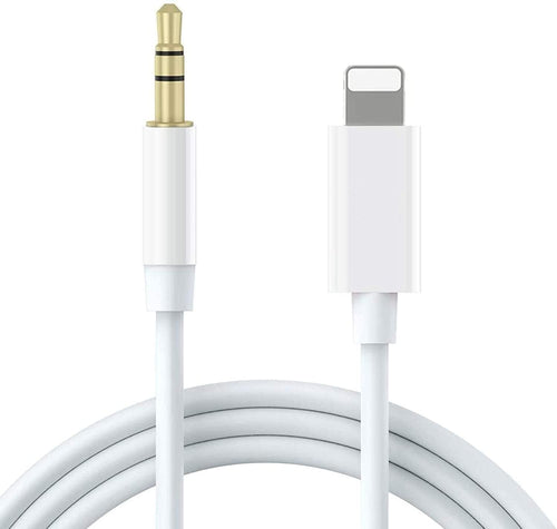 Lightning to 3.5mm AUX Audio Cable for iPhone – Car Stereo & Speaker Adapter| Item no.: 324, 3331
