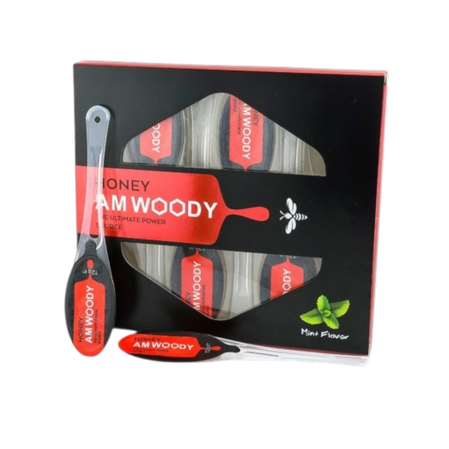 AM Woody Mint Spoon Honey 6ct | | Item No.: 4022