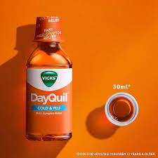 Vicks DayQuil Severe Cold & Flu Relief Liquid 8 Fl Oz | Item No: 229