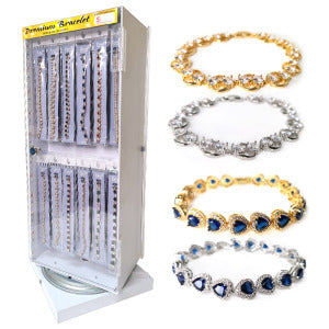 Premium Bracelet Jewelry 72ct Display | Item no.: