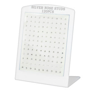 Nose Pins - Non-Allergenic Metal 120 ct | Item no.: 2642