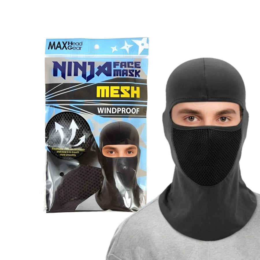 MAX Head Gear Ninja Face Mask Mesh, windproof