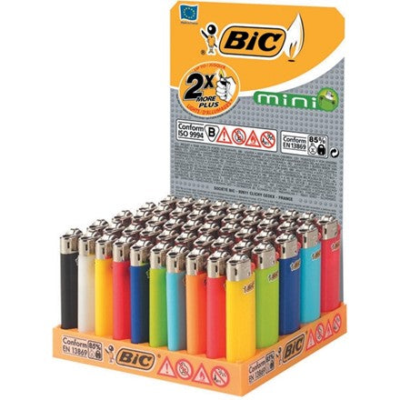 Bic Lighter Mini 50 ct. (50+3 value)| Item no. 679