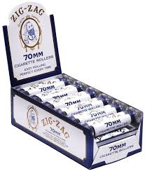 Zig Zag Cigarette Rollers Machine 70mm 12 ct. | Item no.: 188